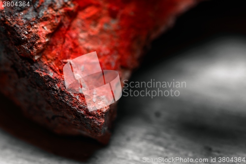 Image of Rusty old steel Closeup photo