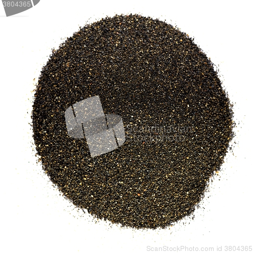 Image of Pile of Black islandic sand