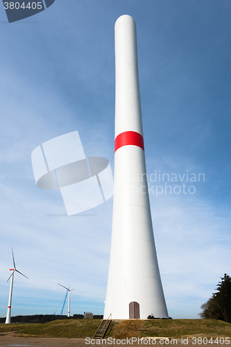 Image of Assembly of wind turbines