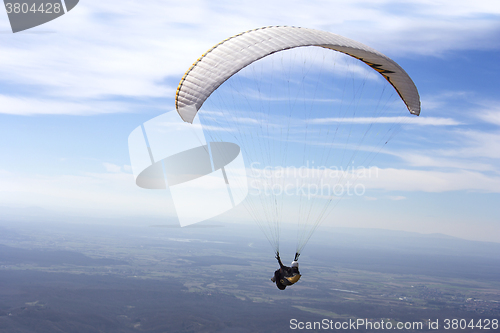 Image of Paraglider flying