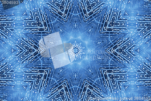 Image of Blue abstract pattern