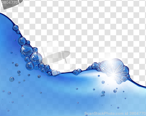Image of Water wave background
