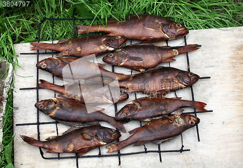 Image of hot smoked fish