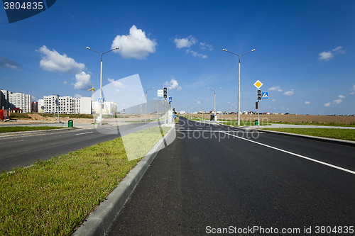 Image of   the construction site  