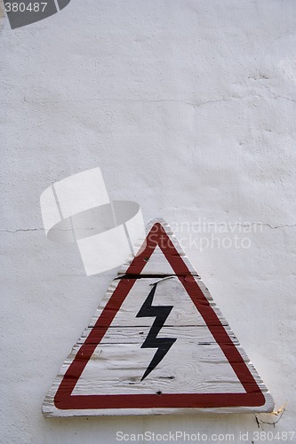 Image of Danger in White