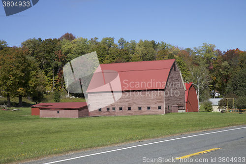Image of Red Wooden Farm, Vermont