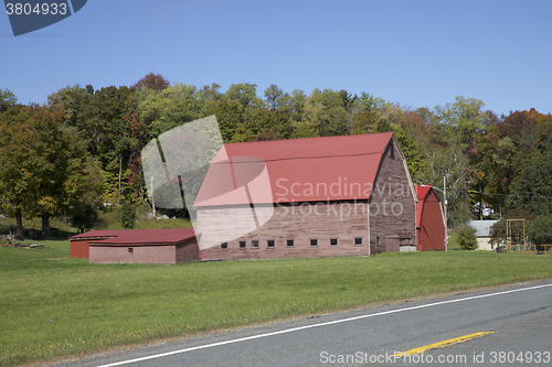 Image of Red Wooden Farm, Vermont