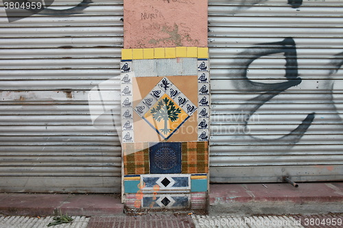 Image of Spanish mosaic pattern