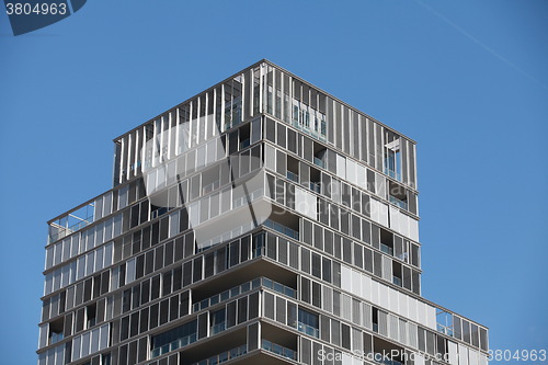 Image of modern house with loggias