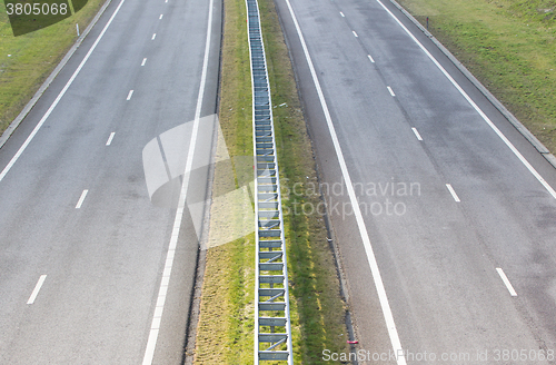 Image of Empty road in the Netherlands