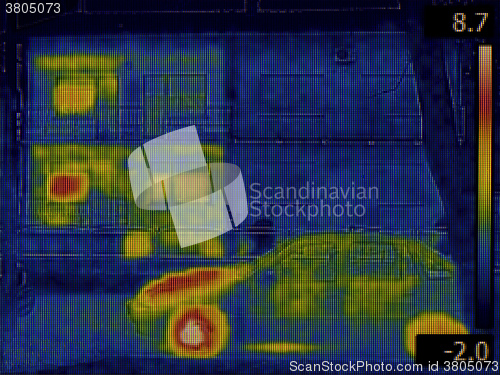 Image of Facade Infrared Leak