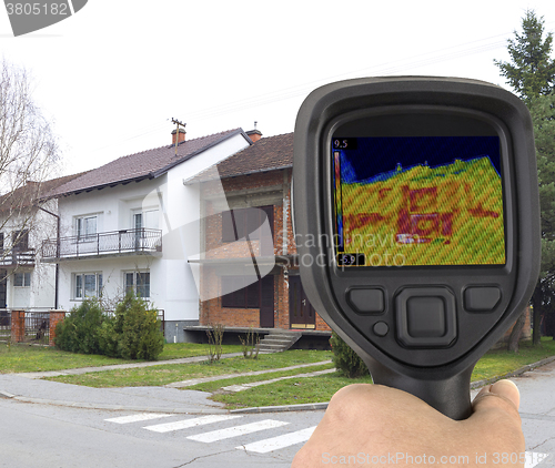 Image of Facade Infrared Leak