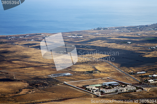 Image of view from   and house coastline