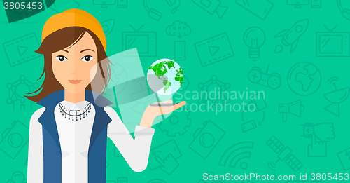 Image of International technology communication.