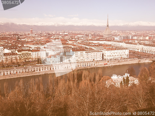 Image of Turin view vintage