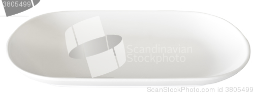 Image of white plate on white