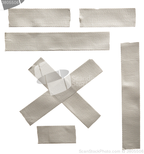 Image of adhesive tape on white