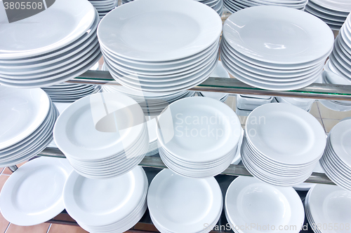 Image of lot of plates