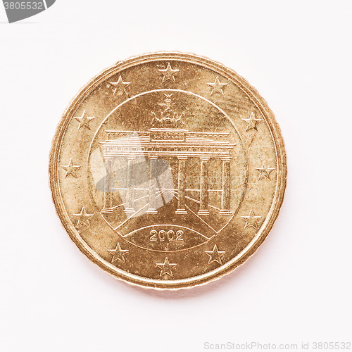 Image of  German 50 cent coin vintage