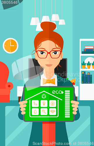 Image of Smart home application.