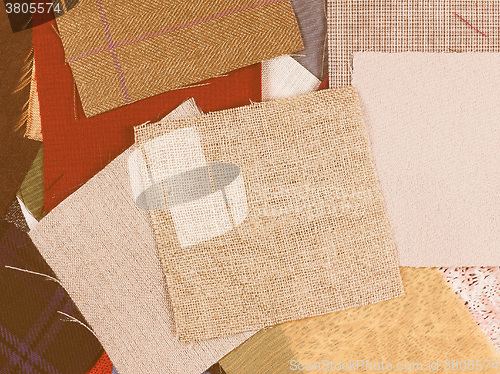 Image of  Fabric samples vintage