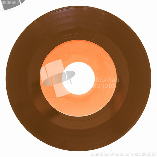 Image of  Vinyl record isolated vintage