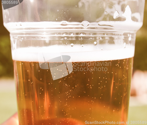 Image of  Pint of beer vintage