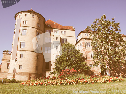 Image of Altes Schloss (Old Castle) Stuttgart vintage