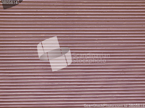 Image of Retro looking Corrugated steel