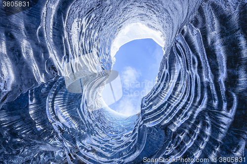 Image of Amazing glacial cave