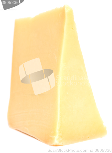 Image of cheese on white