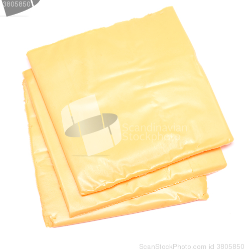 Image of cheese on white