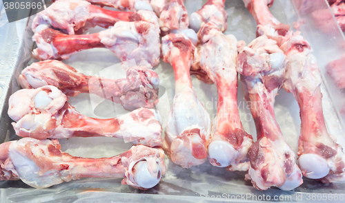 Image of fresh raw bones