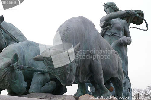 Image of The Gefion fountain in Copenhagen