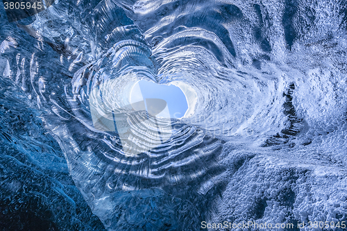 Image of Amazing glacial cave