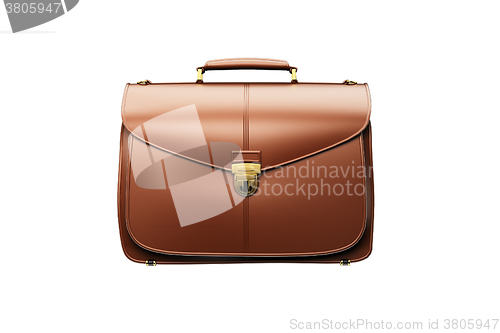 Image of Briefcase isolated on white