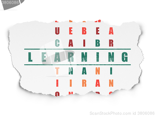 Image of Studying concept: Learning in Crossword Puzzle