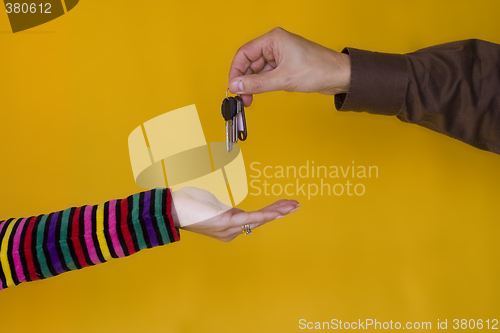 Image of Giving Keys 1