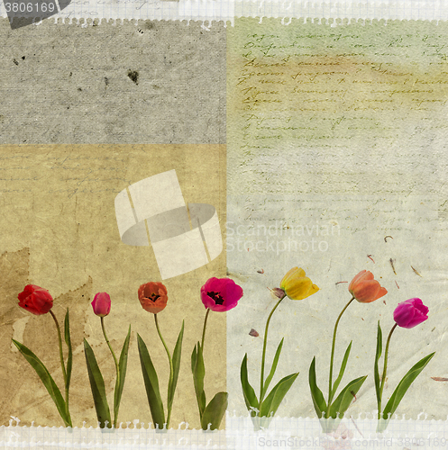 Image of grunge paper background