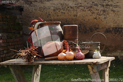 Image of Kitchen of old times