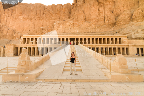 Image of Mortuary Temple of Hatshepsut, Luxor, Egypt.