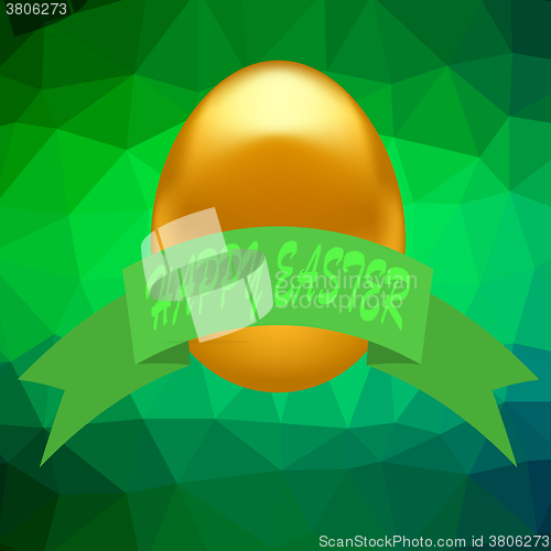 Image of Gold Easter Egg
