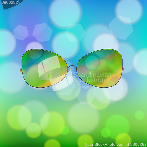 Image of Colorful Sun Glasses