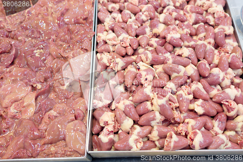 Image of hearts and liver