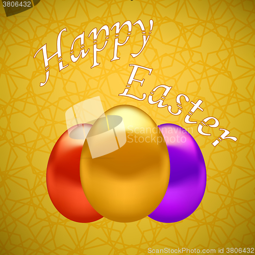 Image of Colored Easter Eggs