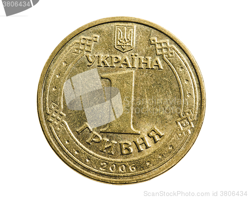 Image of One Ukrainian hryvnia  