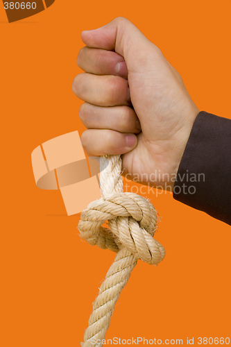 Image of Holding a knot