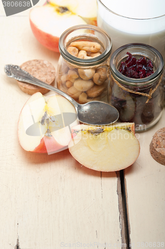 Image of healthy breakfast ingredients