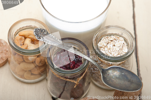Image of healthy breakfast ingredients