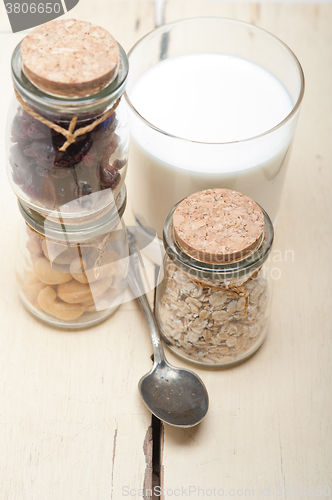 Image of healthy breakfast ingredients